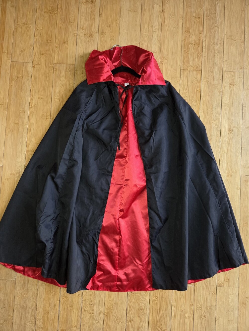 Vampire, Devil, Super Hero Cape Reversible Adult Halloween Costume